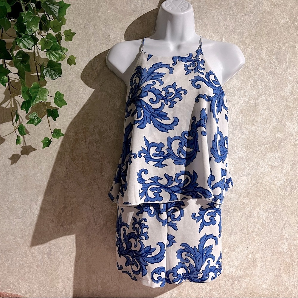 Tyche Flowy Romper With Pockets - image 2